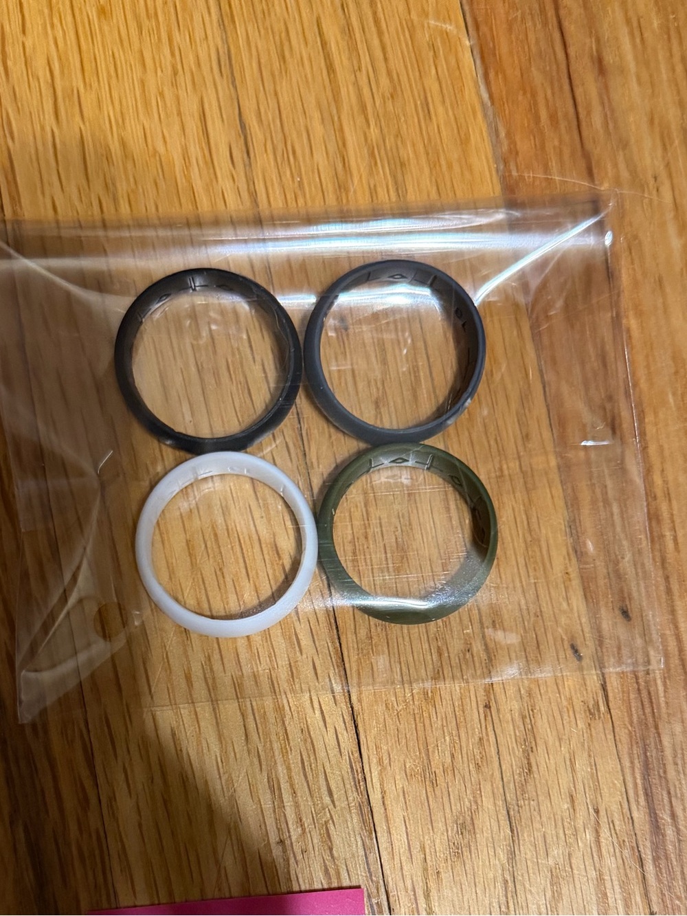 Smartphone Camera Lens Rings Set - Black, White, Green